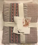 Jessica Simpson Zarape Full/queen Quilt Coral A081316CONDE New!. Fixed Price $89.95.