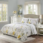 Adalia 3PIECE Yellow/gray Quilt Set Full/queen. Fixed Price $90.85.