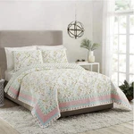 Dena Sonnet Floral King Quilt 3PC Set. Fixed Price $141.00.