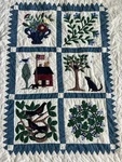 Twin Quilt Americana Patchwork. Fixed Price $29.99.