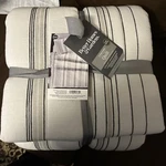 Better Homes & Gardens Ticking Stripe Full/queen Quilt Count Off-white. Fixed Price $45.00.