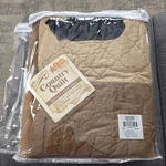 Cracker Barrel Country Quilt Black Bear Sham Pair 20" 26". Fixed Price $40.00.