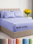 Cgk Unlimited Extra Deep Queen Set Breathable Cooling - Lavender. Fixed Price $33.61.