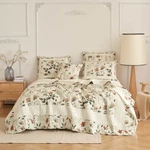 Dadalogy Enchanted Meadow Quilt Set - Victoria Garden Delicate Floral Symphony. Fixed Price $111.99.