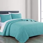 Chezmoi Collection Austin 3-PIECE Oversized Bedspread Coverlet Set (queen, Tu.... Fixed Price $55.04.