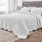 Oversized King Bedspreads, Extra Wide Quilt, Lightweight, Quilted Coverlet. Fixed Price $99.75.