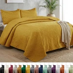 Luxury Cooling Comforter Bedding Set Quilted Coverlet Bedspread Throw King. Fixed Price $29.99.