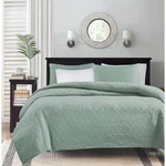 Madison Park 3PC King/california Vancouver Reversible Coverlet Set Seafoam. Fixed Price $28.99.