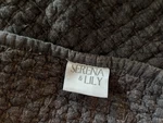 Serena And Lily Westwood King Cotton Quilt Gray. Fixed Price $220.00.