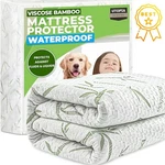 Utopia Bedding Waterproof Mattress Protector Queen Size Bed, Premium 200 Gsm Bam. Fixed Price $27.50.