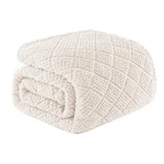 Whale Flotilla Fuzzy Fleece King Size Blanket For Bed, Soft Fluffy Jacquard W.... Fixed Price $72.87.