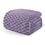 Exclusivo Mezcla Twin Size Fleece Blanket For Bed, 90X66 Inches Stylish Jacqu.... Fixed Price $34.02.