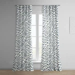Hpd Half Price Drapes Geometric Abstract Printed Curtains Luxury Cotton Curta.... Fixed Price $42.72.