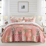 Newlake Cotton Patchwork Bedspread 3-PIECE Bedding Quilt Set Real Stitched. Fixed Price $179.50.