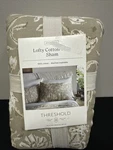 Threshold Standard Floral Voile Lofty Cotton Pillow Sham Beige. Fixed Price $18.87.