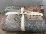 Pottery Barn Valentina Rosewood Patchwork Quilt Full Queen. Fixed Price $149.00.