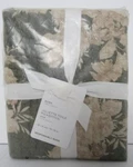 Pottery Barn Juliette Toile Handcrafted Reversible Pick-stitch Quilted Euro Sham. Fixed Price $54.95.