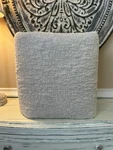 Pottery Barn Belgian Flax Linen Floral Stitch Full/queen Quilt Nwot Ob. Fixed Price $174.89.