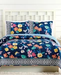 3PC Jessica Simpson Vera Bradley Maybe Navy Full/queen Quilt Set. Fixed Price $299.99.