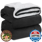 Kawahome Sherpa Fleece Throw Blanket For Bed - Extra Warm And Heavy Thick. Fixed Price $62.62.