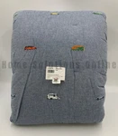 Pottery Barn Kids Embroidered Transportation Icons Striped Comforter Twin #Z1327. Fixed Price $118.48.