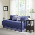 Madison Park Cotton Daybed Cover Set-double Sided 75"X39", Quebec Navy. Fixed Price $113.10.