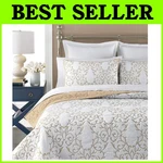 Elegant Embroidered Bedspread Set - Queen Size$. Fixed Price $151.11.