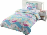 Kids Bedspread Quilts For Teens Boys Girls Bedding Set, A94 Mermaid Full. Fixed Price $29.98.