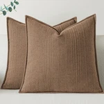 Moment Linen Covers 2,BOHO Farmhouse Throw Pillowcases Neutral. Fixed Price $29.69.