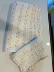 Simply Shabby Chic Twin Roses Quilt Pink Scallop Trim & 1 Sham. Fixed Price $80.10.
