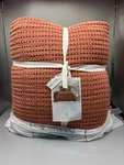 New Levtex Home Mills Waffle Adobe King Bedspread Set 3PC. Fixed Price $129.99.