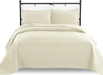 Hometextile Inc Hotel Style Bedding Coverlet And 2 Pillow Shams - King Ivory. Fixed Price $33.00.