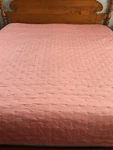Luxury Yves Delorme Triomphe Organic Cotton Quilt Peche King. Fixed Price $285.00.