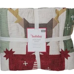 Pottery Barn Kids Holiday Heritage Twin Quilt Christmas Cotton Bedding New. Fixed Price $149.99.
