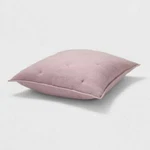 Threshold Tufted Gauze Rose Pillow Sham Standard New. Fixed Price $20.47.