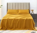Victory Symbol 100% Organic French Linen Bed Sheet Set,natural Pure Flax Wi.... Fixed Price $180.05.