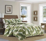 Tommy Bahama - Queen Quilt Set, Reversible Cotton Bedding With Matching Shams,. Fixed Price $113.25.