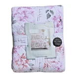 Nicole Miller Home 3 Piece Quilt Set Bedding Full/queen Floral Print 100% Cotton. Fixed Price $225.00.