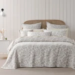 Ameila Stone Jacquard Quilted Foliage Bedspread Set Accessories By Bianca. Fixed Price $193.50.