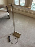 Kelly Wearstler Visual Comfort Axis Pharmacy Floor Lamp Led Polished Nickel. Fixed Price $1400.00.