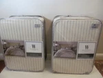 Wamsutta Knightsbridge Coverlet, 100% Cotton, Slate Color, F/q King. Fixed Price $49.95.