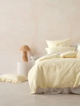 Linen House Nimes Lemon Quilt Cover Set - Double. Fixed Price $243.88.
