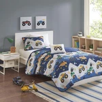 Intelligent Kids Nash Reversible Quilt Set, Vibrant Fun Design, Lightw.... Fixed Price $80.35.