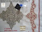 Bedspread + Complete Sheet Set Hand Embroidery Linen Lace Cant 5 Pcs. Ecru. Fixed Price $3210.80.