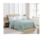 Beatrice Home Fashions Wedding Ring Chenille Bedspread, King, Blue Bedding. Fixed Price $101.46.