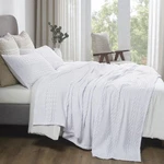 Waffle Weave Queen Blanket 90X90 & Sham Set (20X26) Soft White Vhc Brands. Fixed Price $52.94.