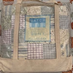 Vtg Countrymatch Living Handcrafted Quilt Full/queen Throw X86 Blue Provence. Fixed Price $139.00.