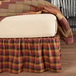 Primitive King Skirt Gathered Heritage Farms Bedroom Decor Vhc Brands. Fixed Price $52.95.