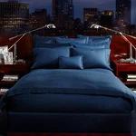 $1060 New Ralph Lauren 3 Pc Bedford Quilted Coverlet Duvet Flat Sheet Navy Queen. Fixed Price $485.00.