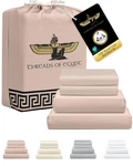 100% Egyptian Cotton Sheets Queen Size 1200 Thread Count Cea Gold Seal Ce.... Fixed Price $366.49.